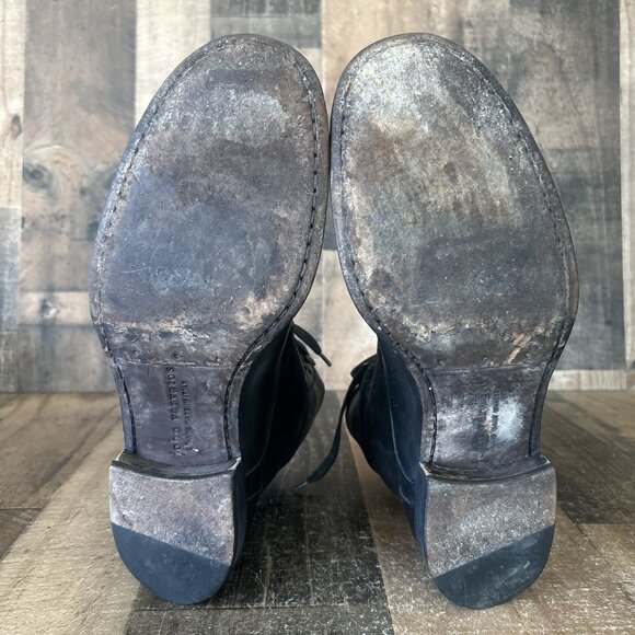 John Varvatos Handmade Italy Black Ankle Boots Mens 9 - Picture 8 of 12